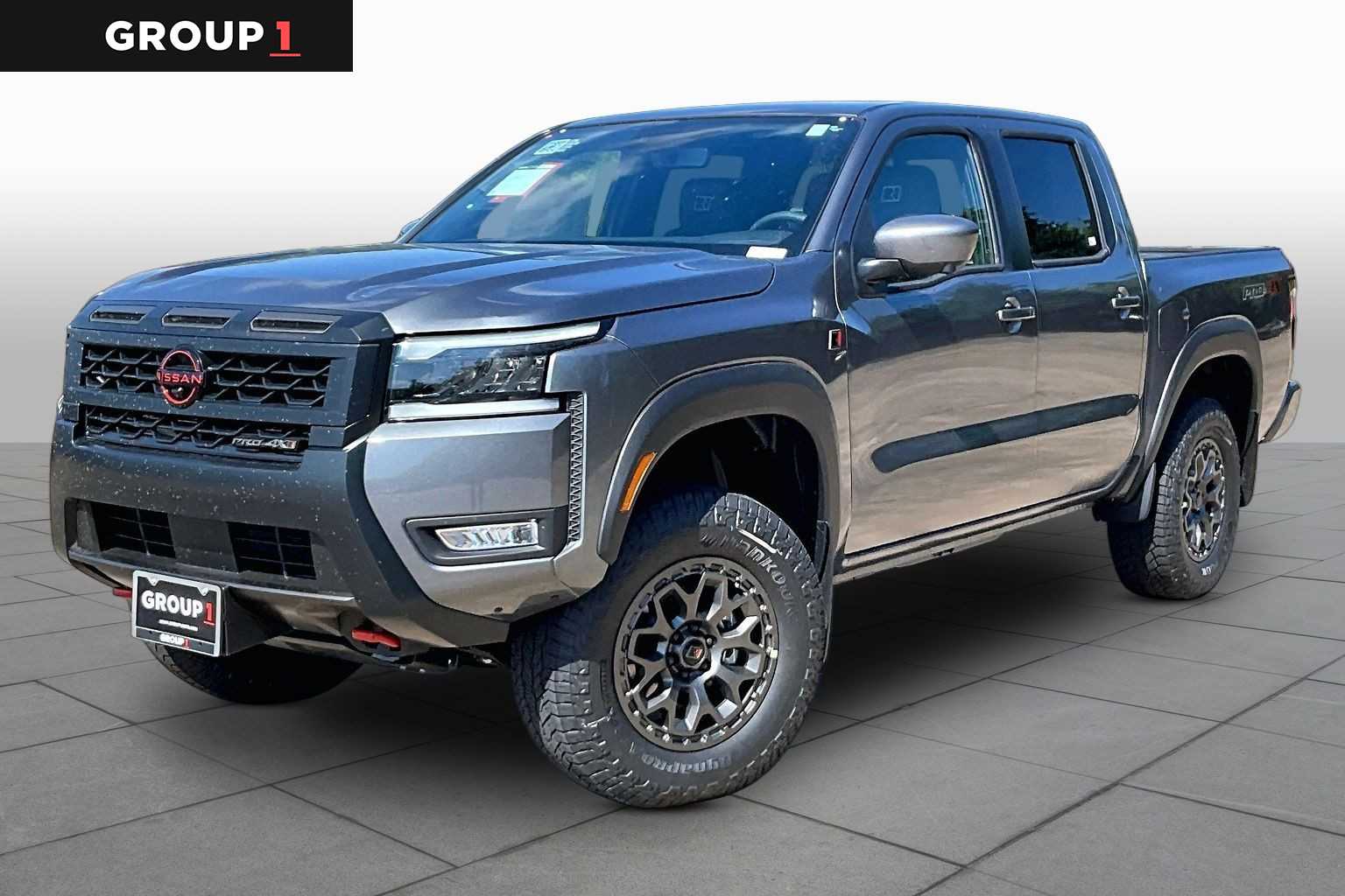 2026 Nissan Frontier PRO-4X w/R Package Gun Metallic at AutoNation Toyota Gulf Fwy