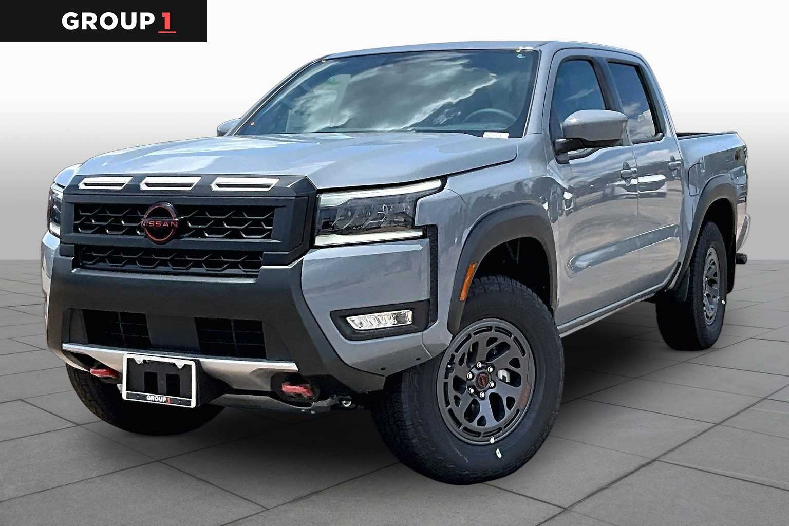 2026 Nissan Frontier PRO-4X Boulder Gray Pearl at Sterling McCall Nissan
