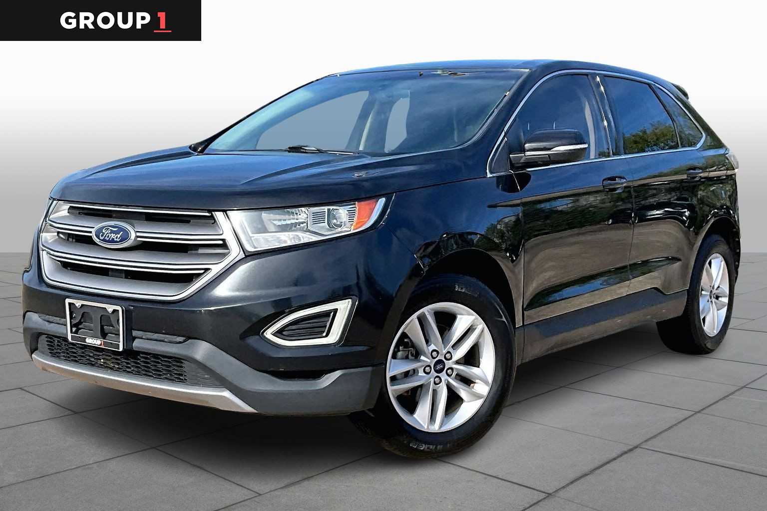 2015 Ford Edge SEL Tuxedo Black Metallic at Tomball Ford