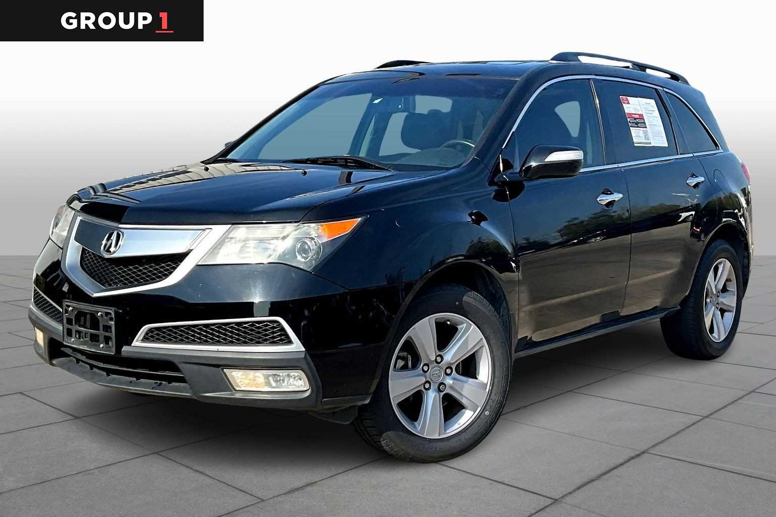 2013 Acura MDX  Aspen White Pearl at Texan GMC Buick