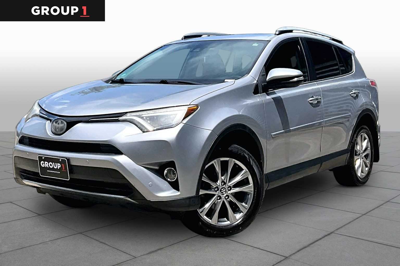 2017 Toyota RAV4 Limited Silver Sky Metallic at Group 1 Toyota Southwest