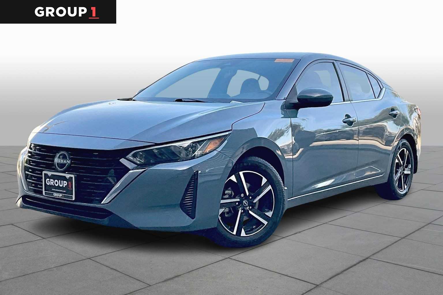 2024 Nissan Sentra SV Atlantic Gray Metallic at Sterling McCall Nissan