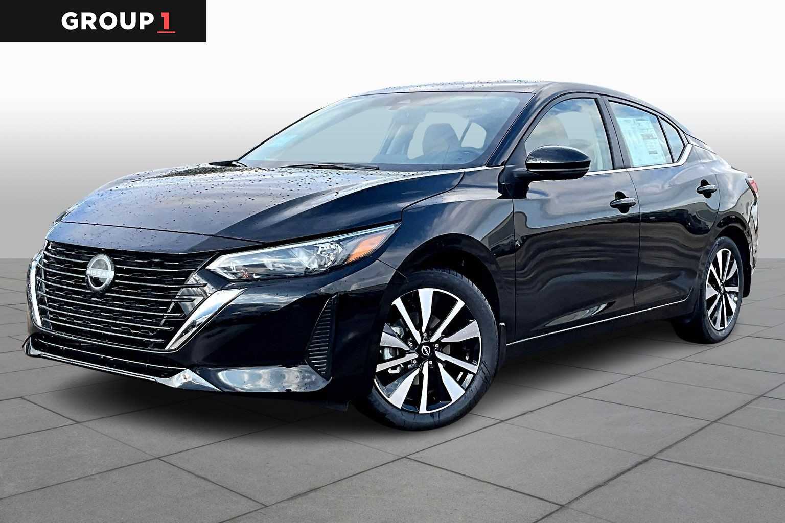 2025 Nissan Sentra SV Super Black at Sterling McCall Nissan