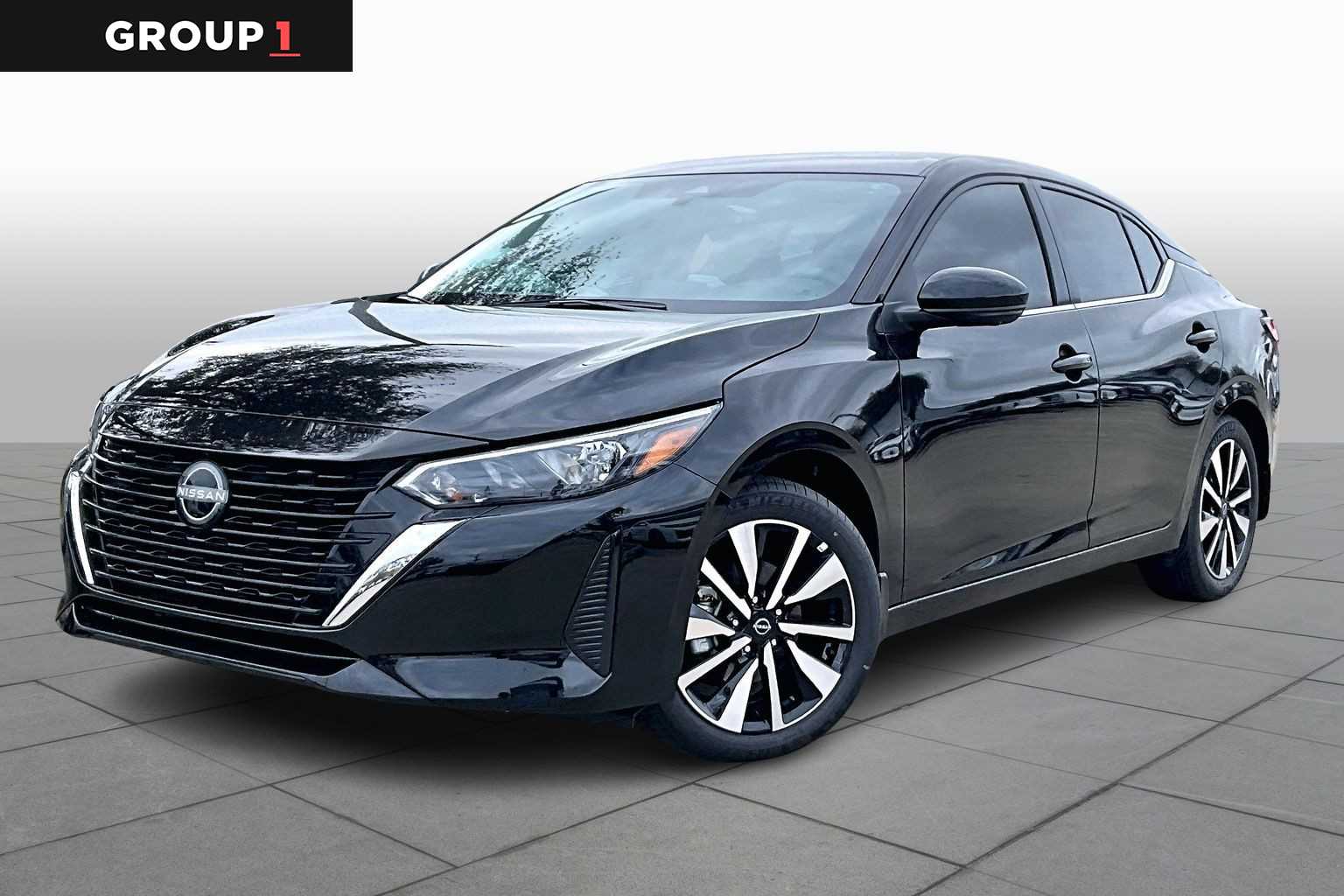 2025 Nissan Sentra SV Super Black at Sterling McCall Nissan