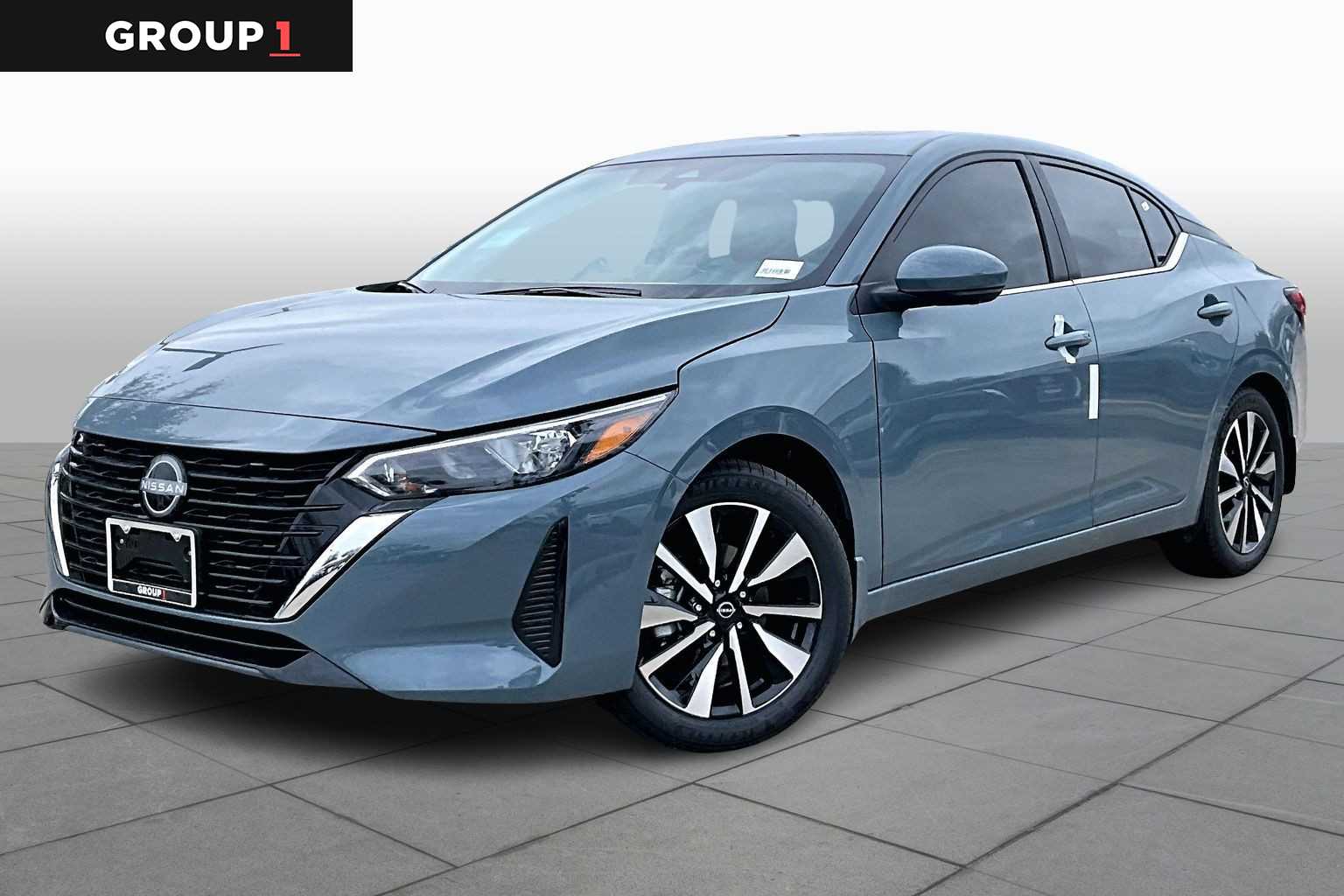 2025 Nissan Sentra SV Atlantic Gray Metallic at Sterling McCall Nissan