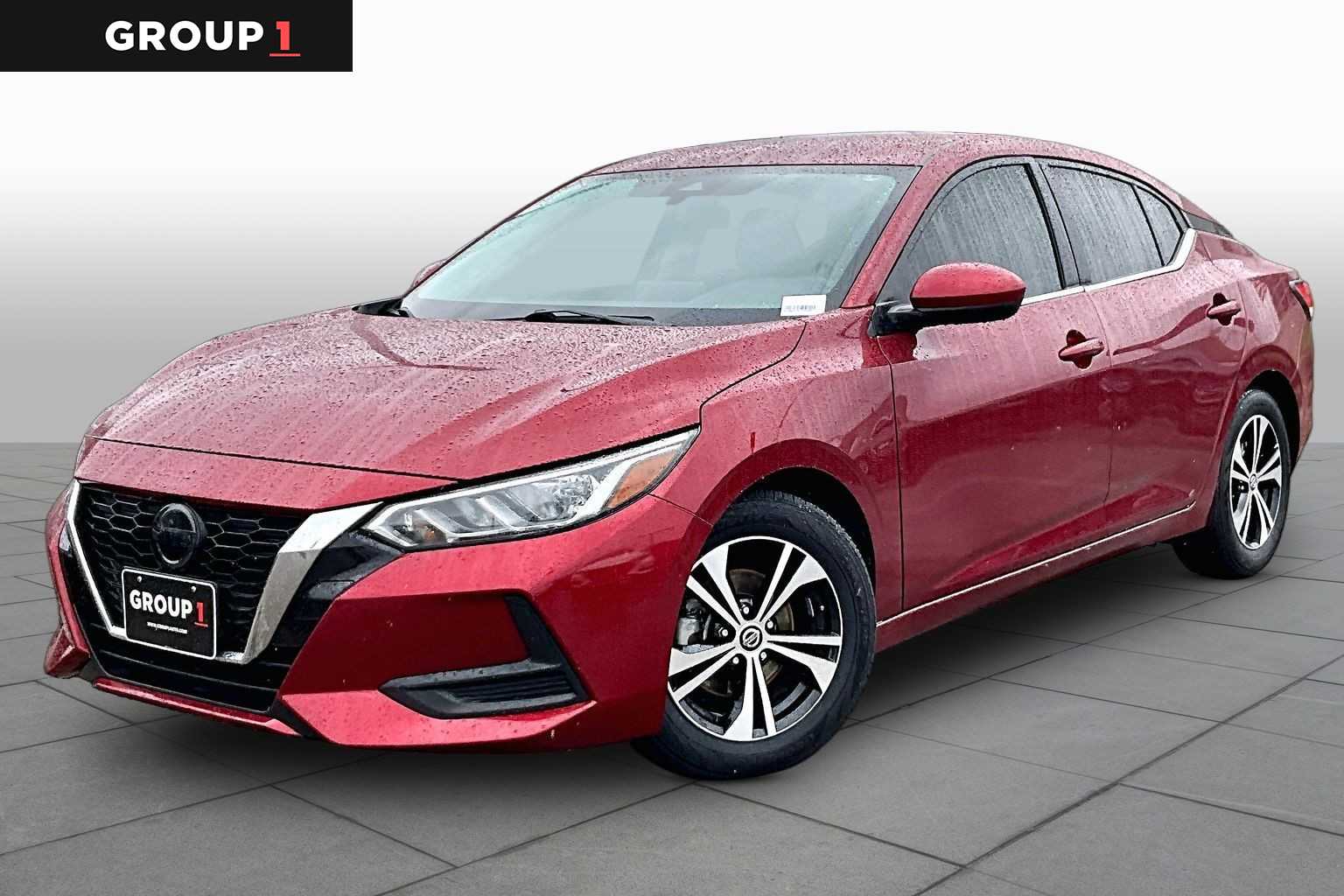 2023 Nissan Sentra SV Scarlet Ember Tintcoat at HGreg Houston