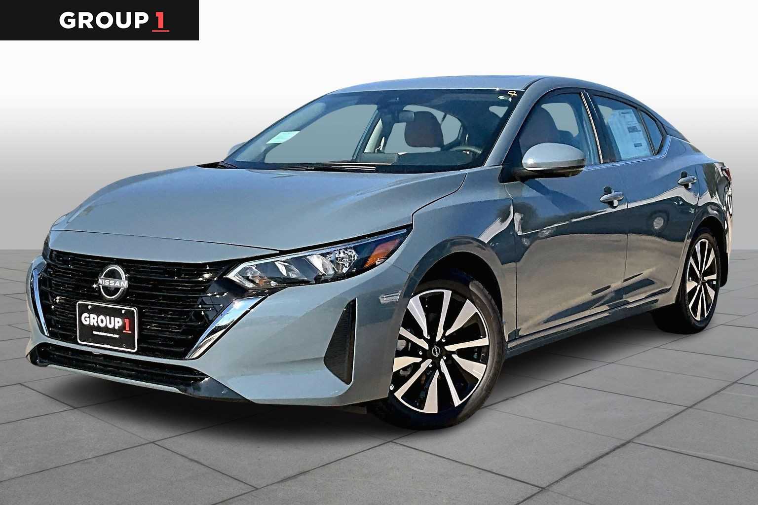 2025 Nissan Sentra SV Atlantic Gray Metallic at Sterling McCall Nissan