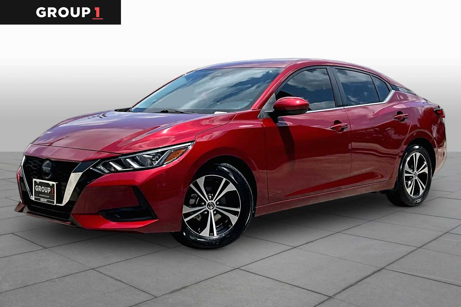 2023 Nissan Sentra SV Scarlet Ember Tintcoat at HGreg Houston