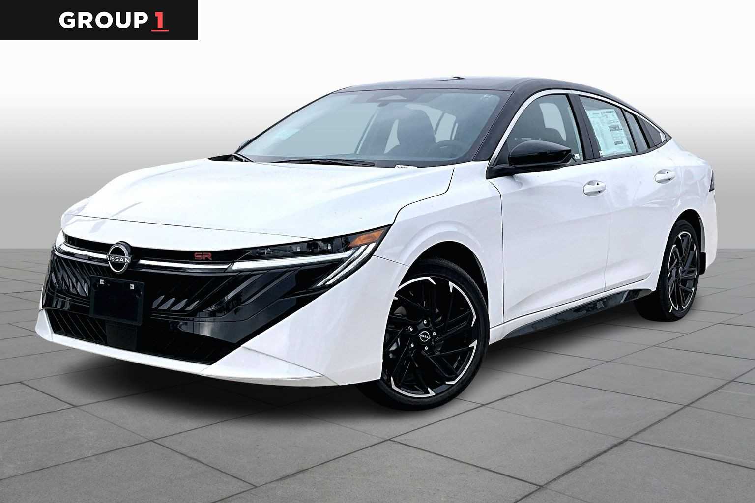 2026 Nissan Sentra SR Aspen White Tricoat/Super Black at HGreg Houston
