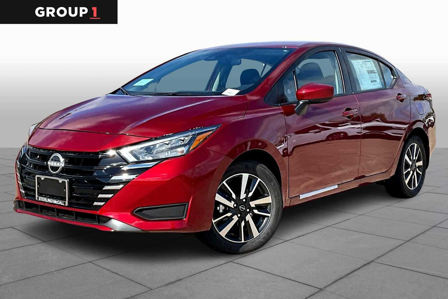 2025 Nissan Versa SV Scarlet Ember Tintcoat at HGreg Houston