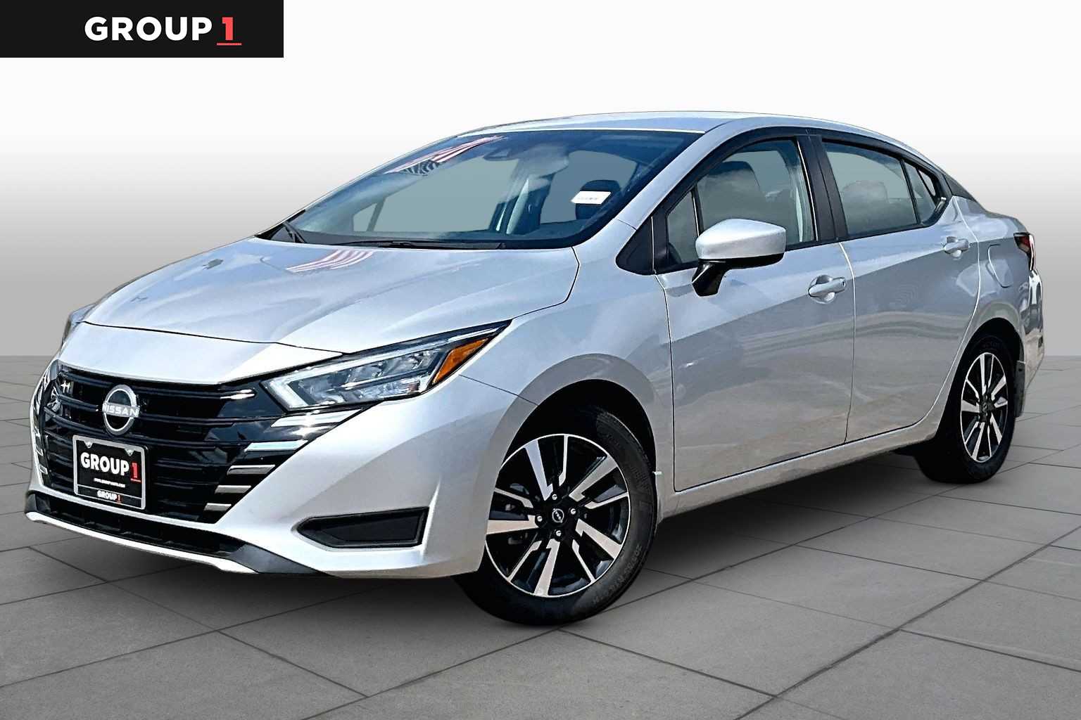 2025 Nissan Versa SV Brilliant Silver Metallic at Sterling McCall Nissan