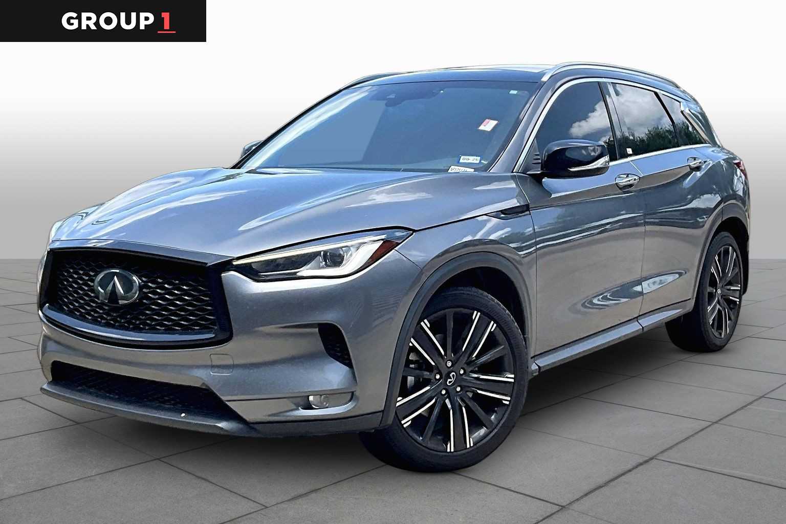 2022 INFINITI QX50 LUXE Graphite Shadow at Davis Chevrolet