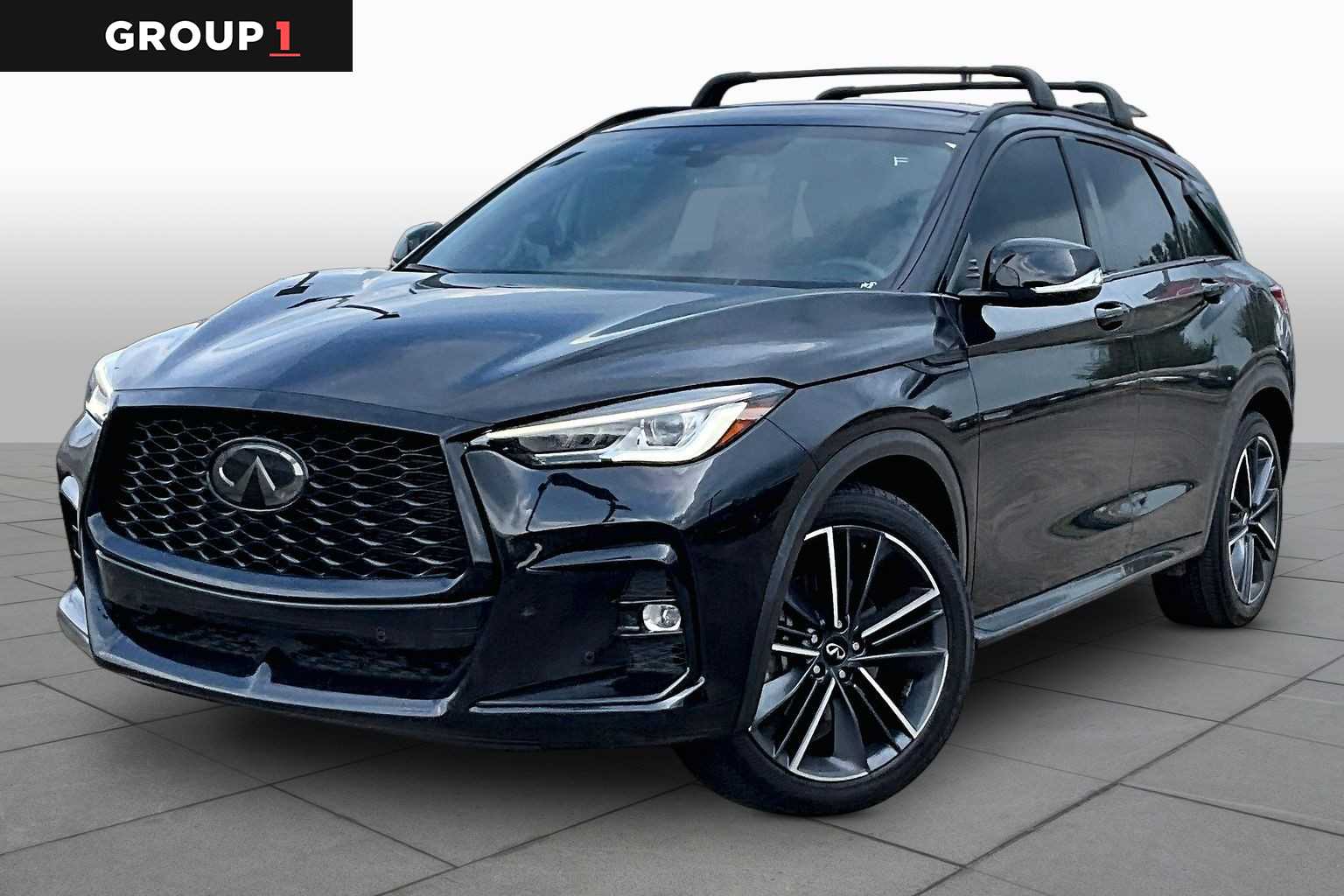 2025 INFINITI QX50 SPORT Black Obsidian at Westside Kia