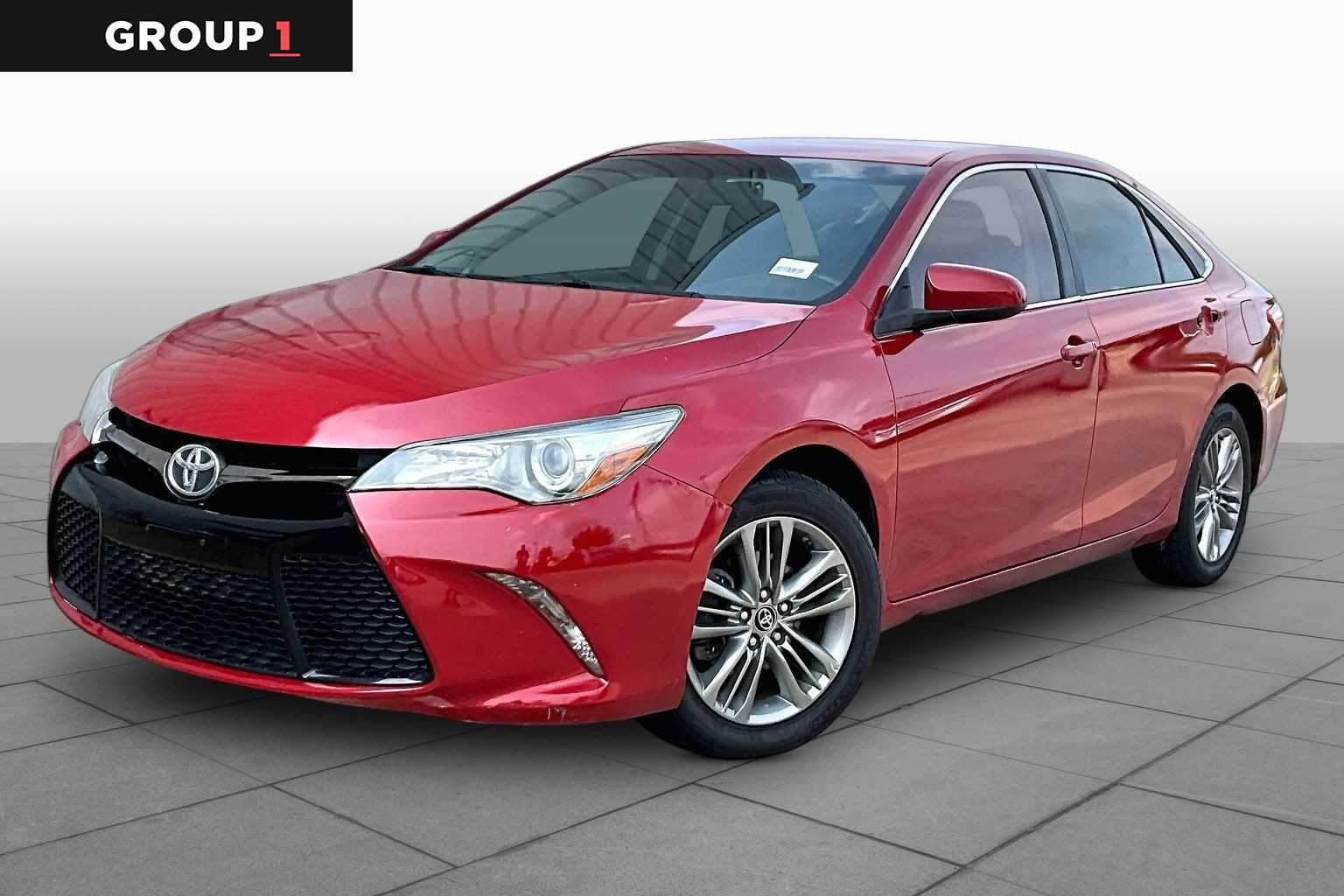 2016 Toyota Camry SE Ruby Flare Pearl at Mac Haik Ford