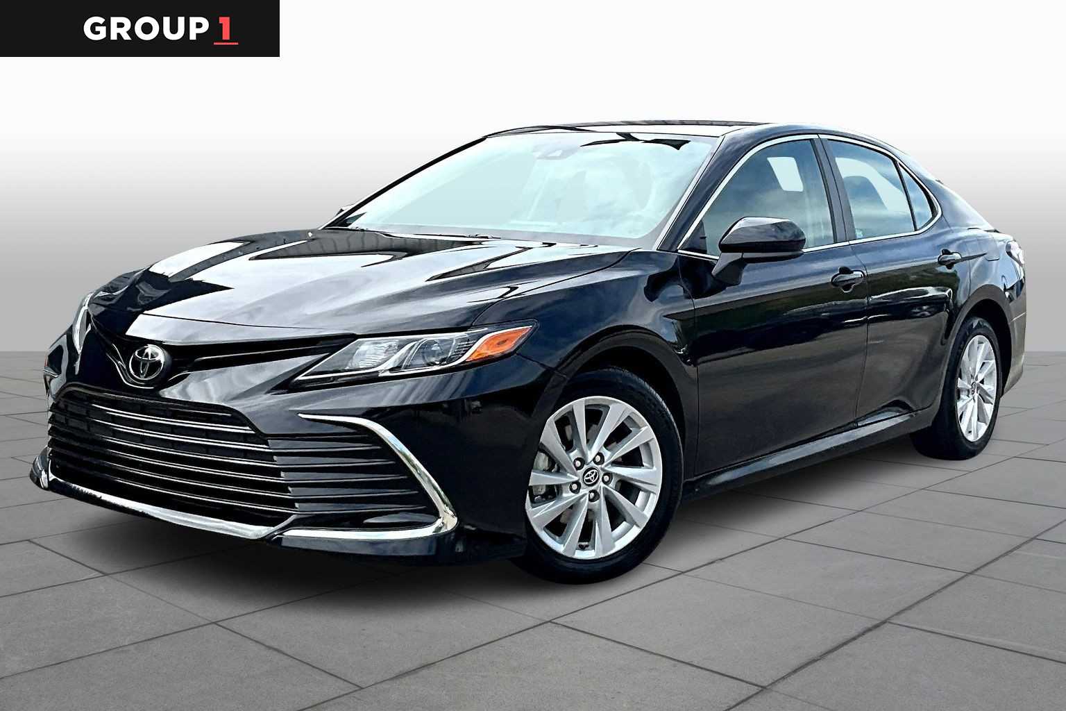 2024 Toyota Camry LE Midnight Black Metallic at Sterling McCall Nissan