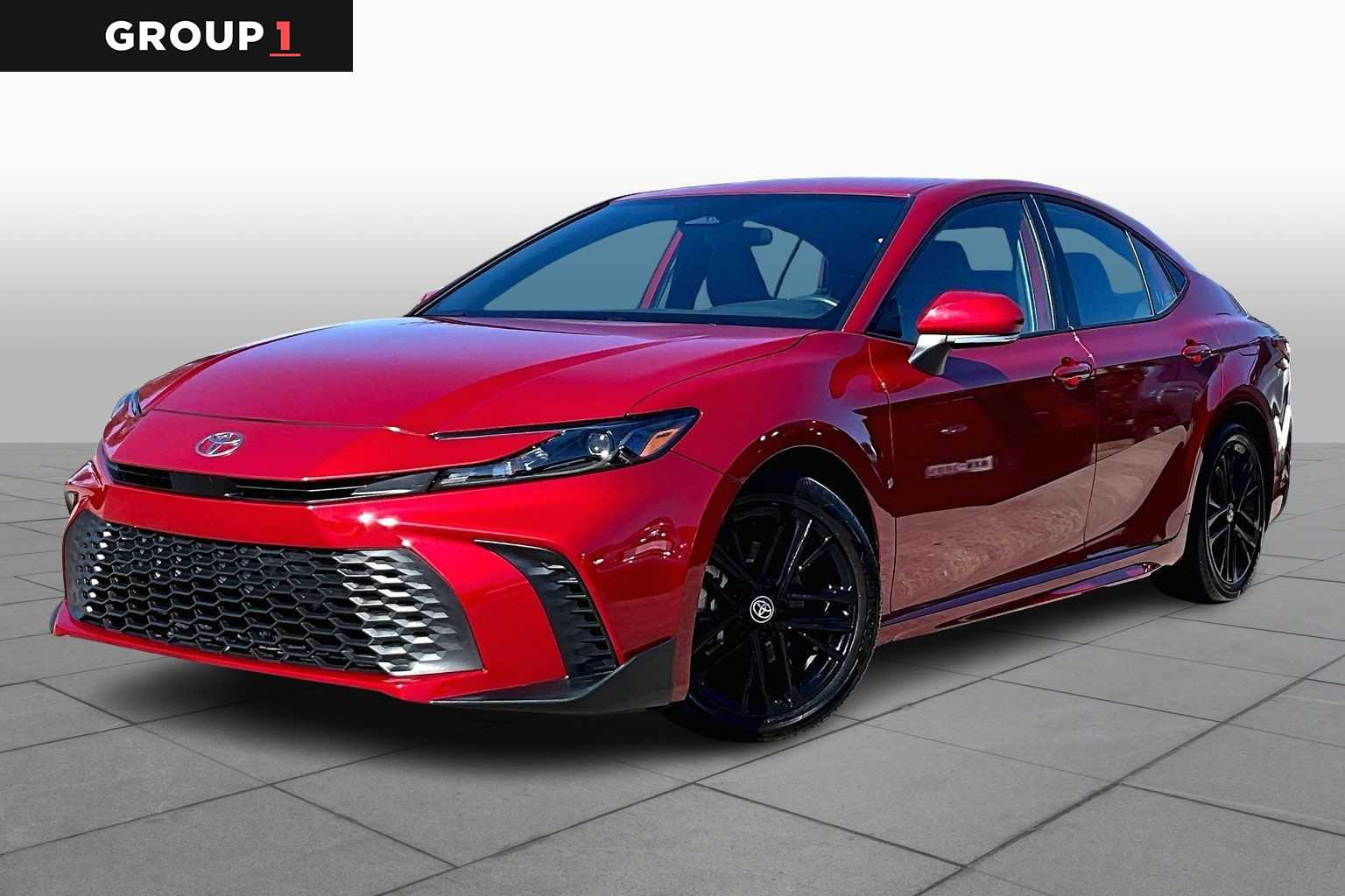 2025 Toyota Camry SE Supersonic Red at Lexus of Clear Lake