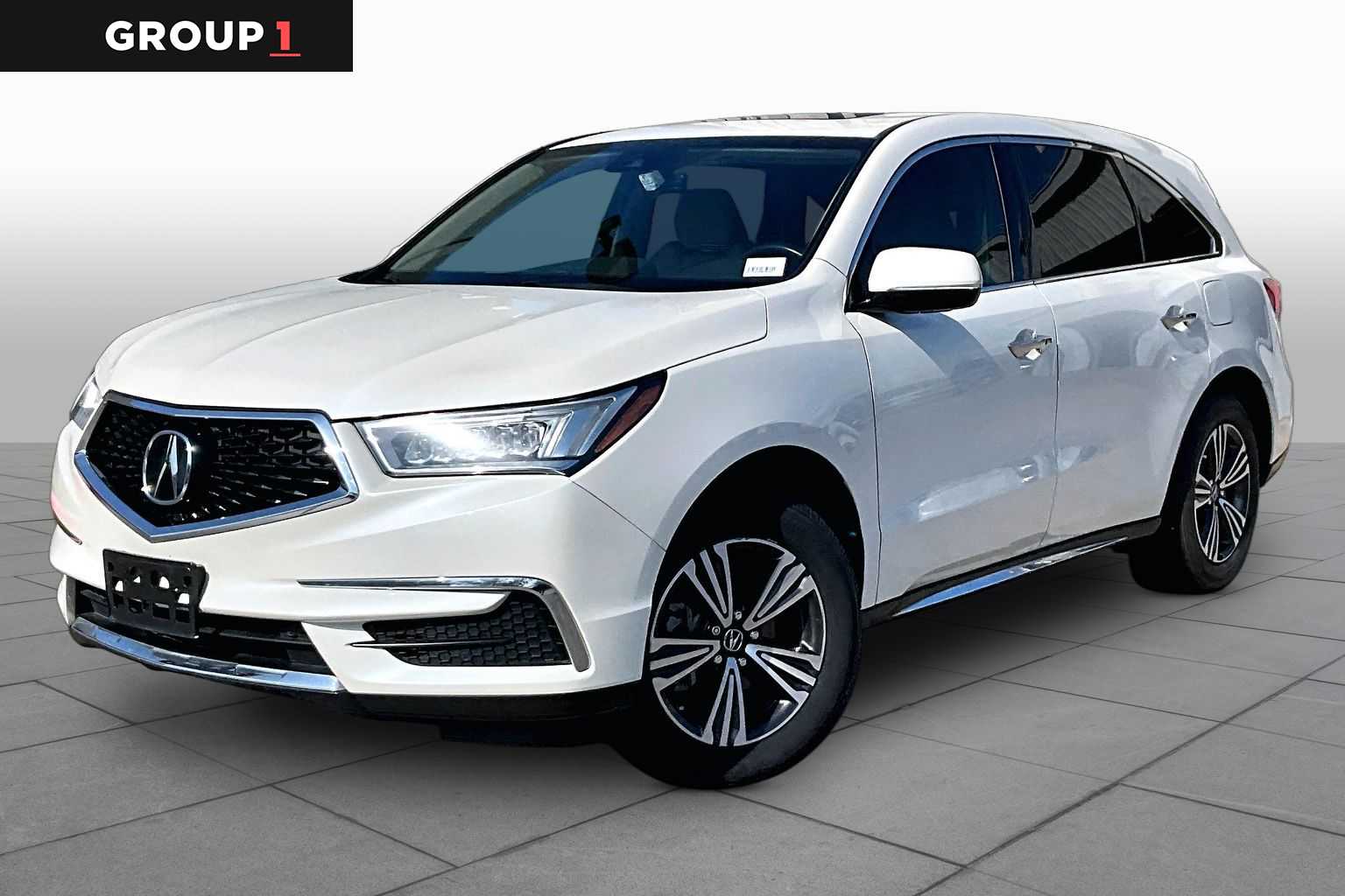 White Diamond Pearl 2017 Acura MDX FWD SUV / Crossover Front-Wheel Drive 9-Speed Automatic