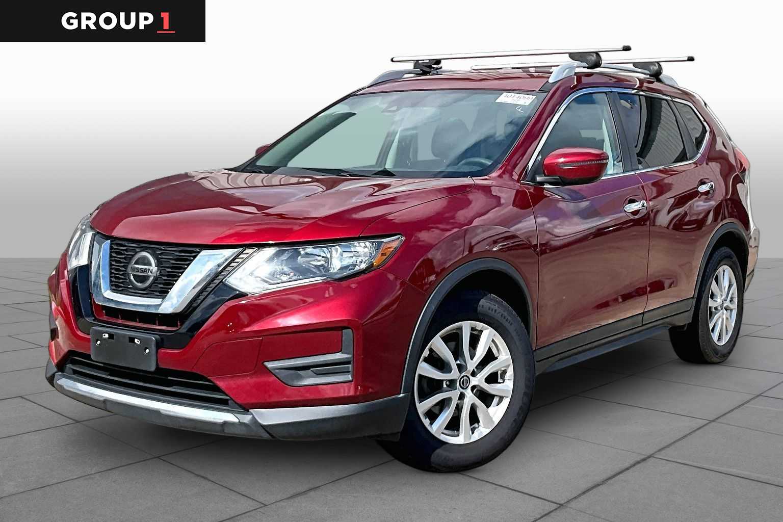 2019 Nissan Rogue SV Scarlet Ember Tintcoat at Ron Craft Chevrolet Cadillac