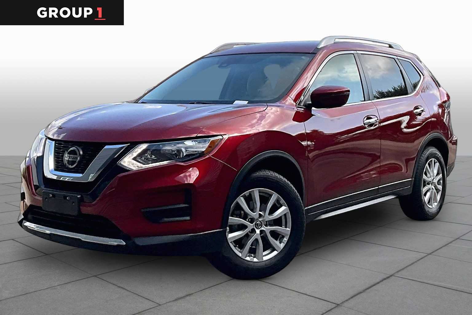 2020 Nissan Rogue SV Scarlet Ember Tintcoat at Ron Craft Chevrolet Cadillac