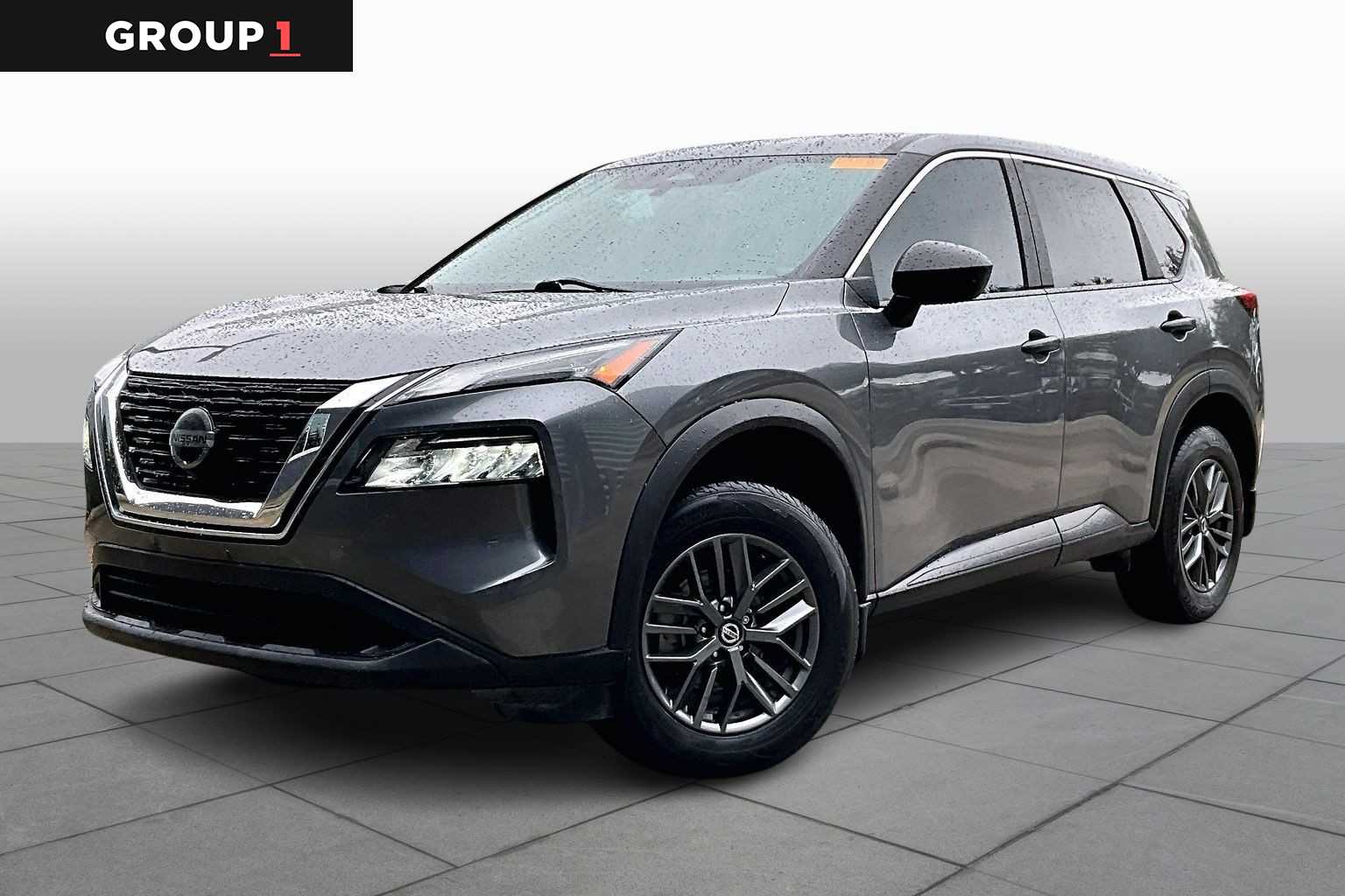 2021 Nissan Rogue S Gun Metallic at Tomball Ford