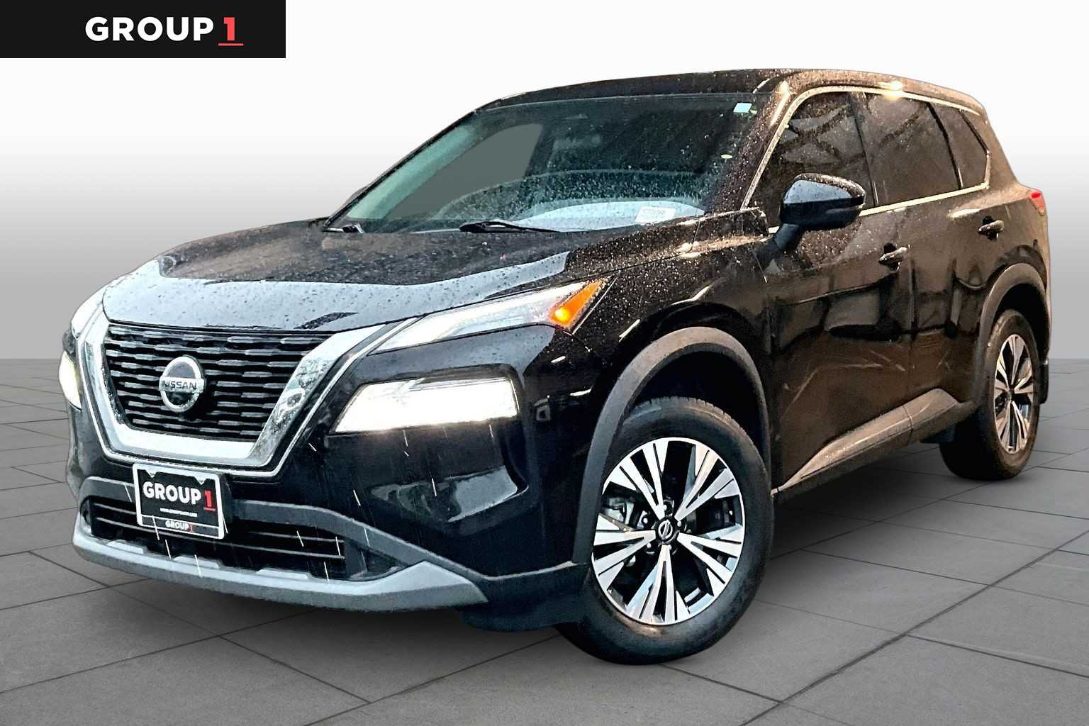 2021 Nissan Rogue SV Super Black at Sterling McCall Nissan