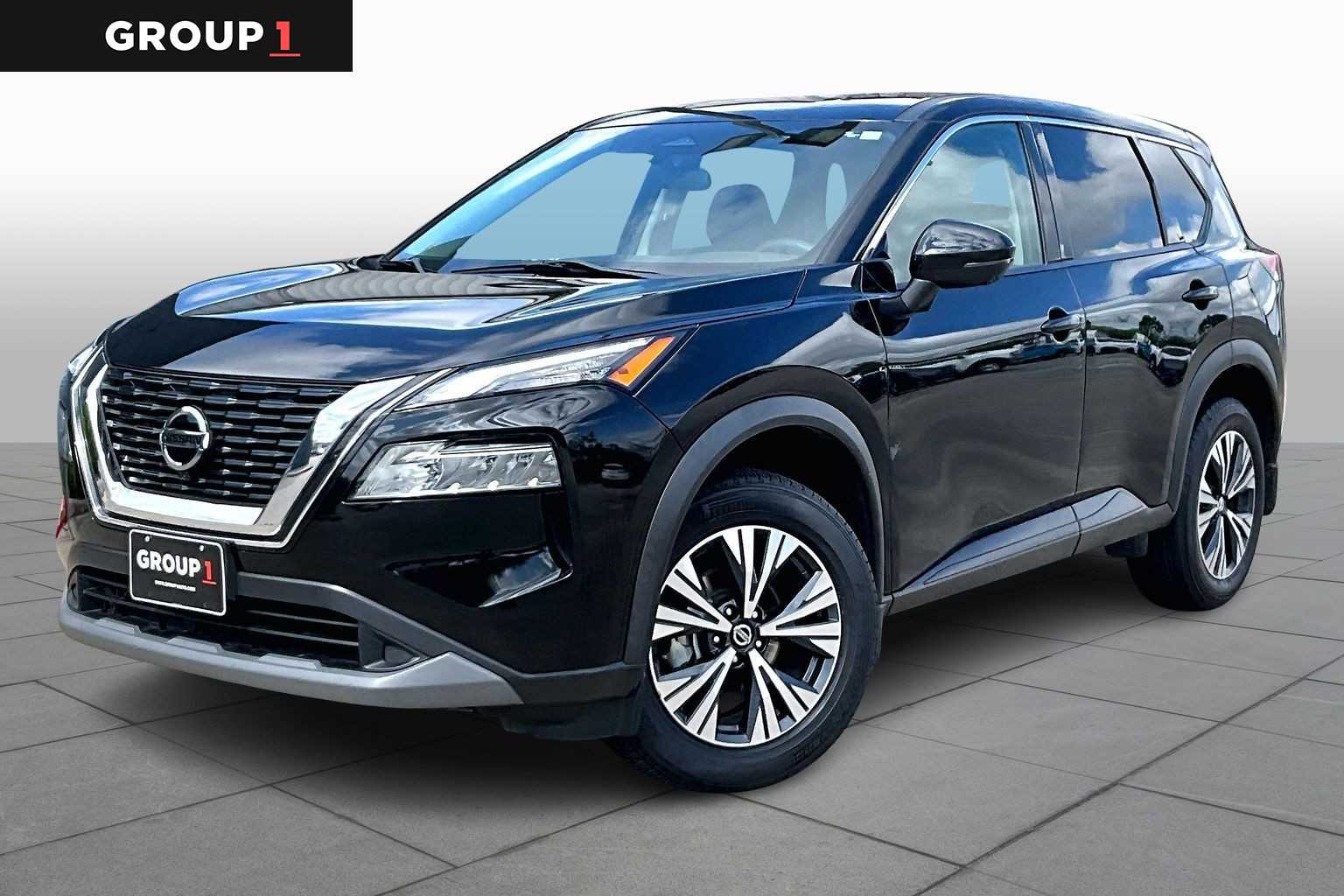2021 Nissan Rogue SV Super Black at Lone Star Chevrolet