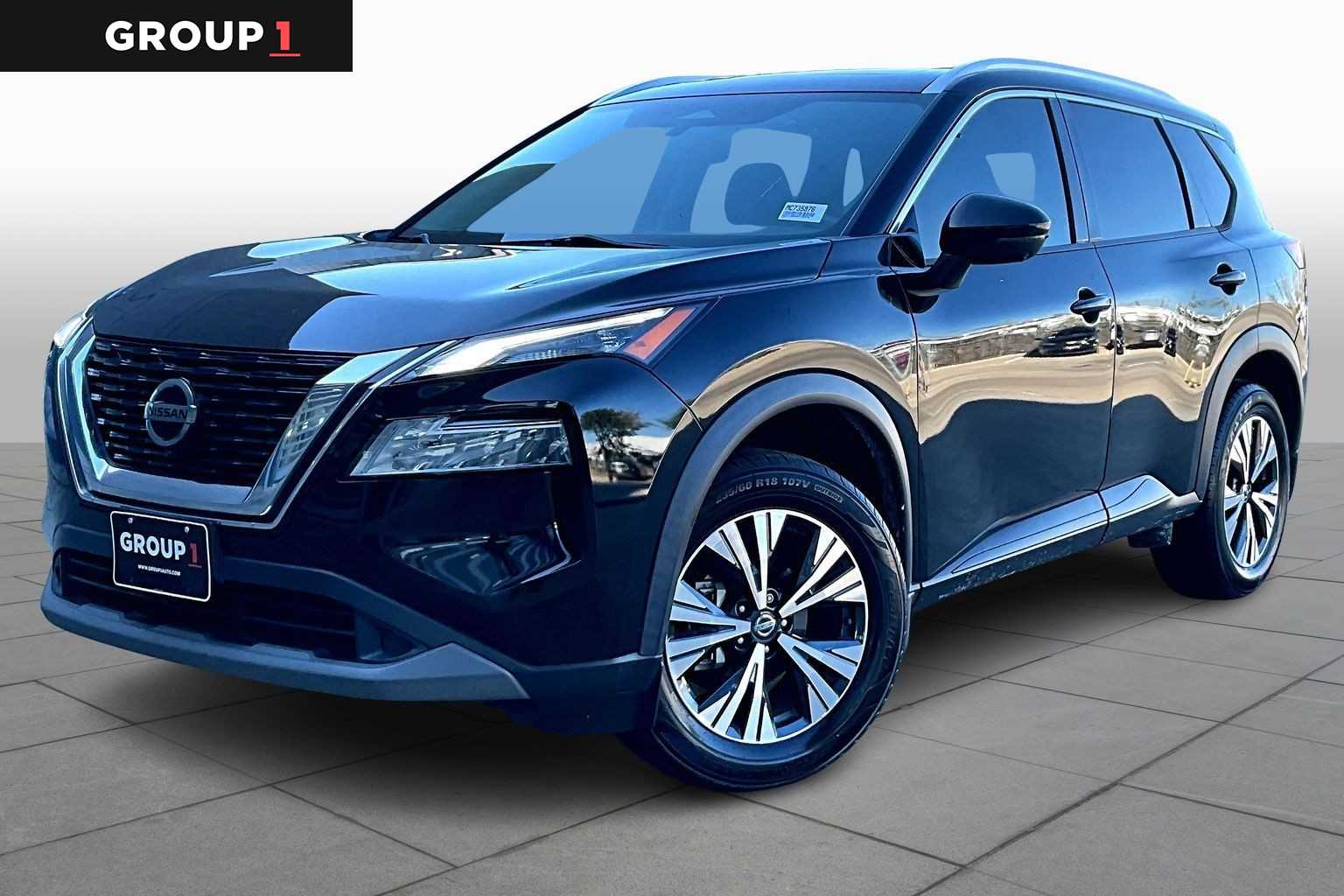 2021 Nissan Rogue SV Super Black at Sterling McCall Nissan