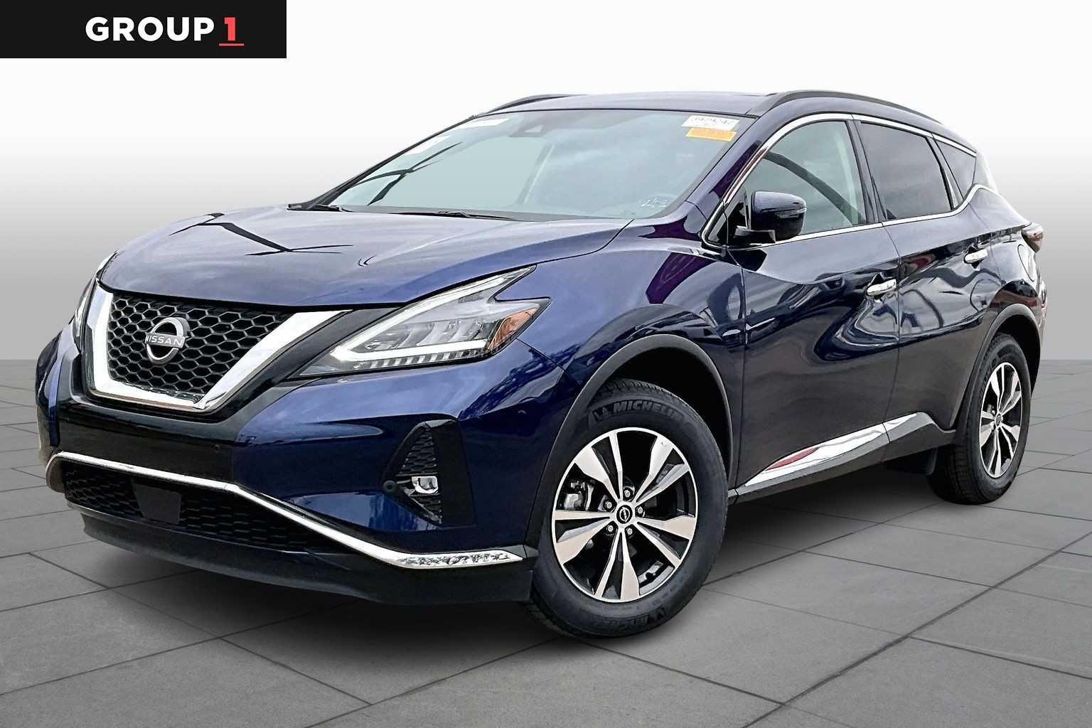 2024 Nissan Murano SV Deep Ocean Blue Pearl at Sterling McCall Nissan