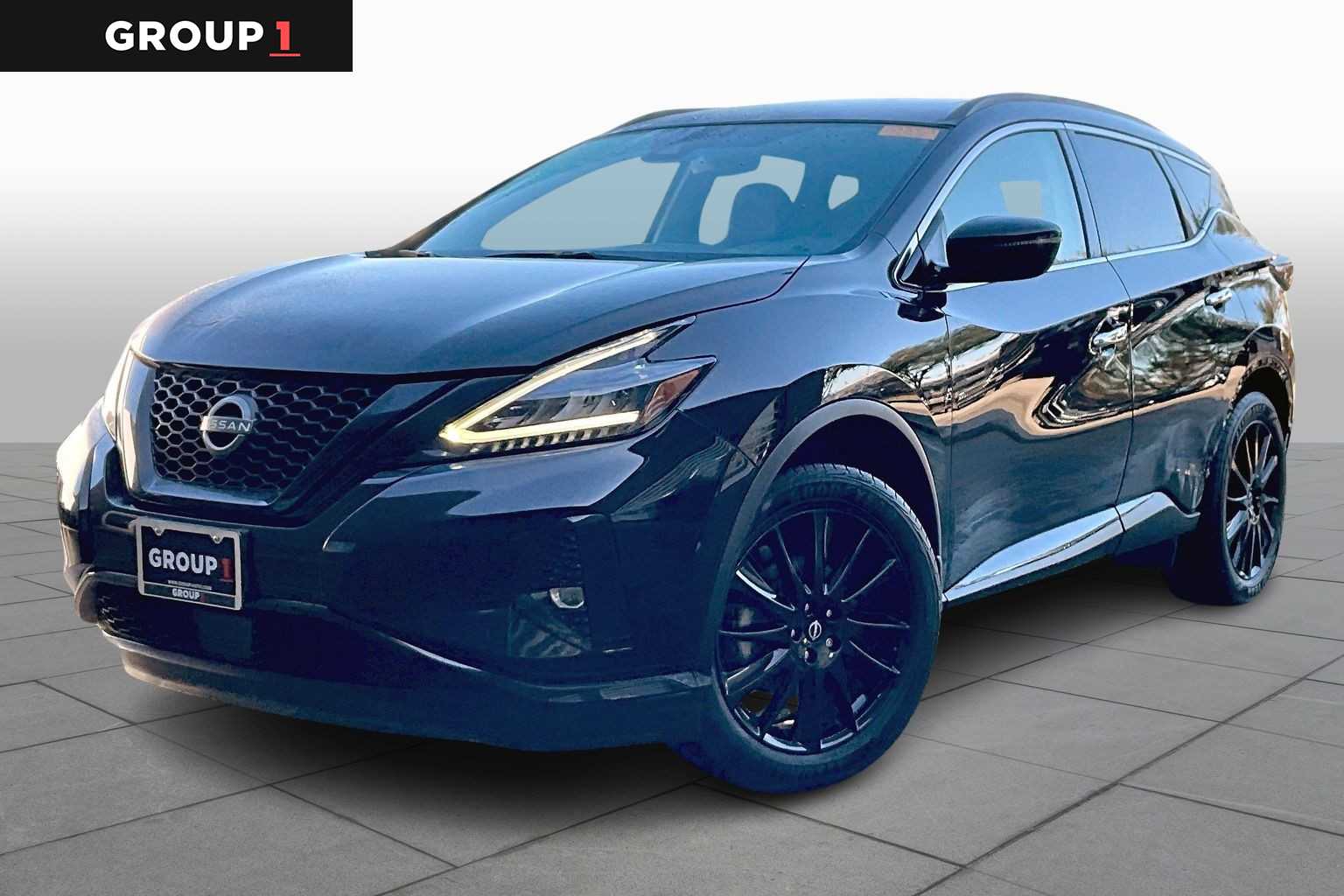 2023 Nissan Murano SV Super Black at Lone Star Chevrolet