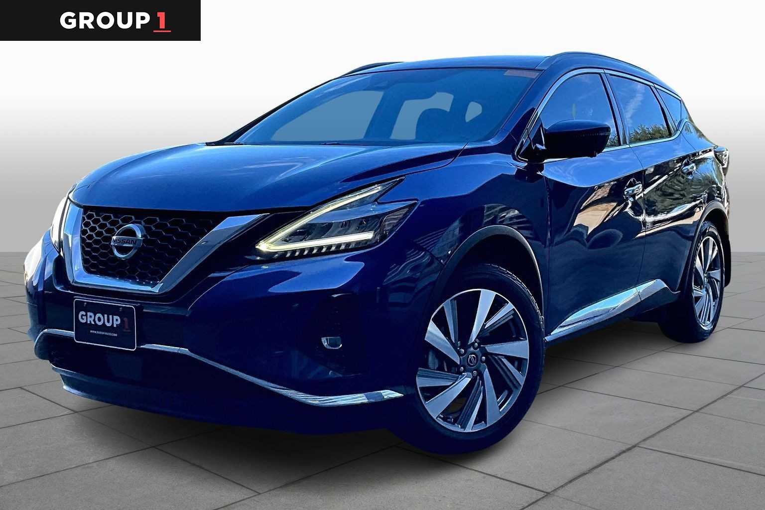 2021 Nissan Murano SL Deep Blue Pearl at AutoNation USA Katy