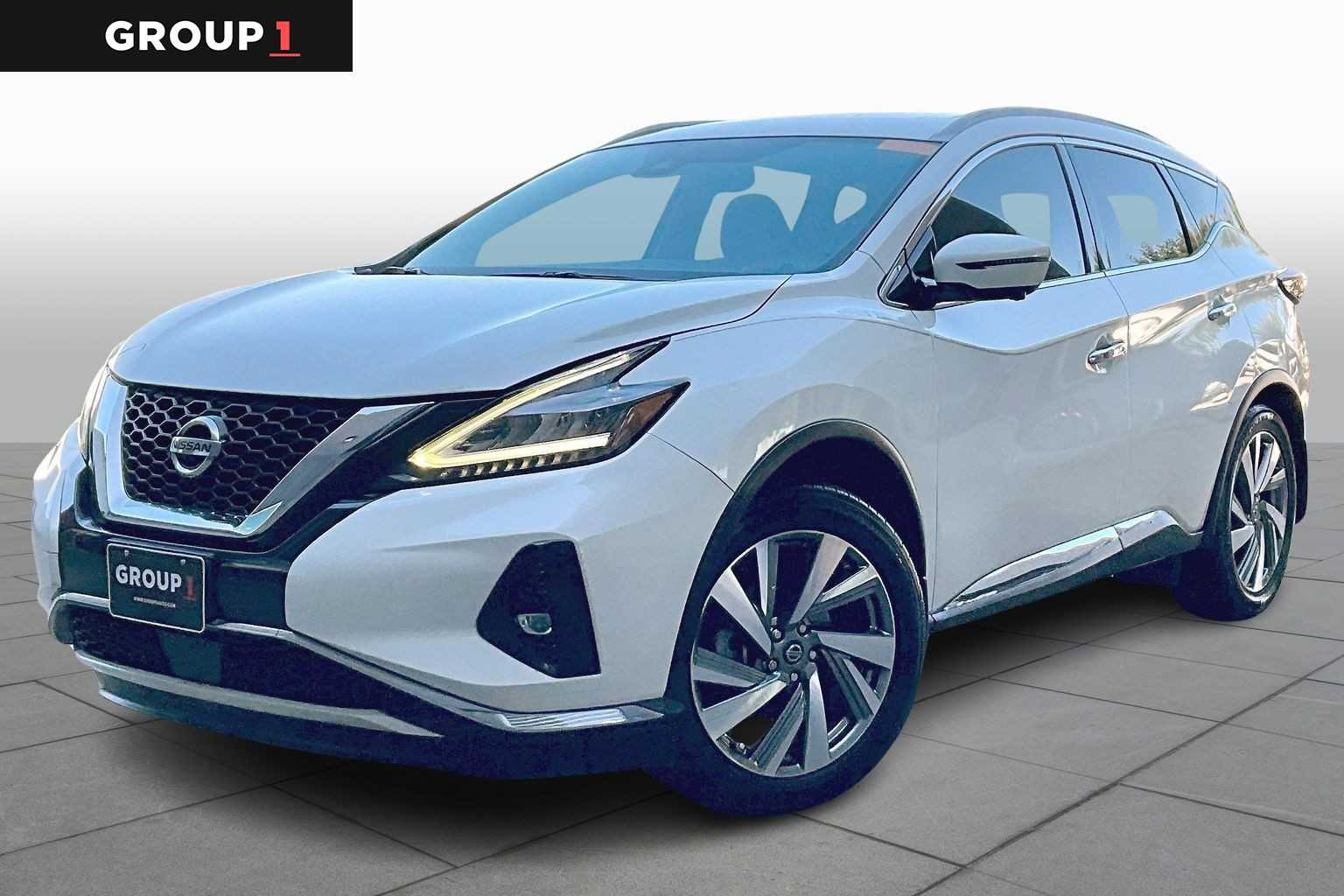 2020 Nissan Murano SL Pearl White Tricoat at Sterling McCall Nissan