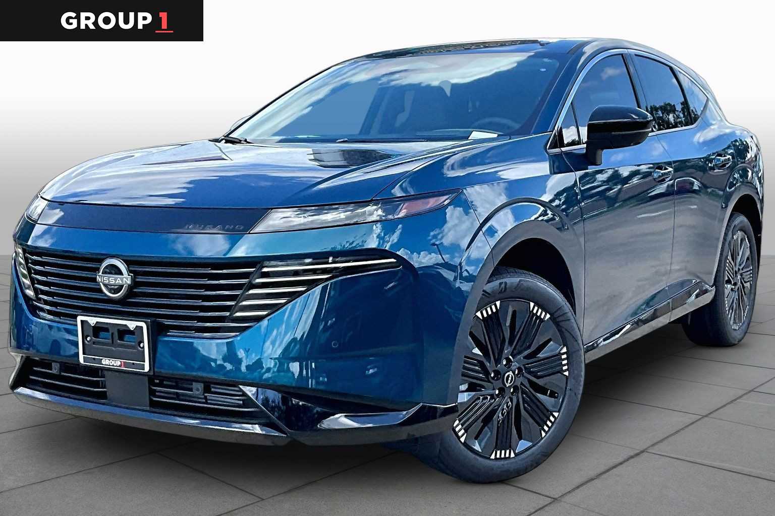 2026 Nissan Murano Platinum Aurora Blue Pearl Metallic at Sterling McCall Nissan
