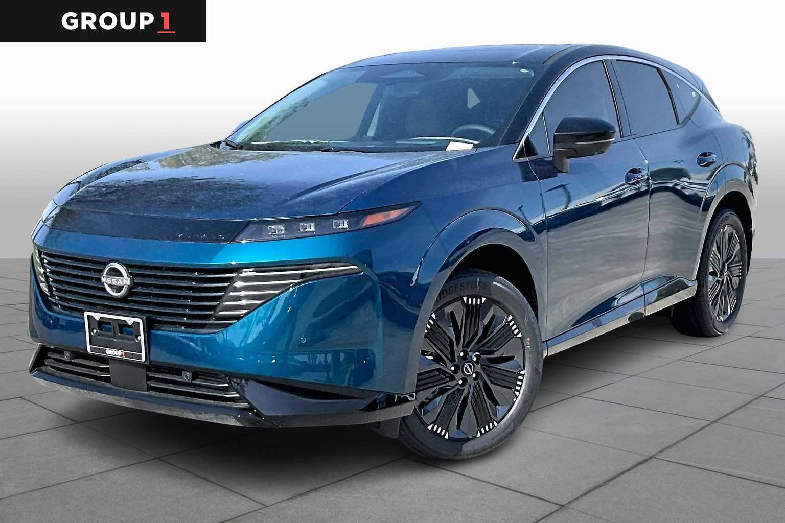 2026 Nissan Murano Platinum Aurora Blue Pearl Metallic/Super Black at Sterling McCall Nissan