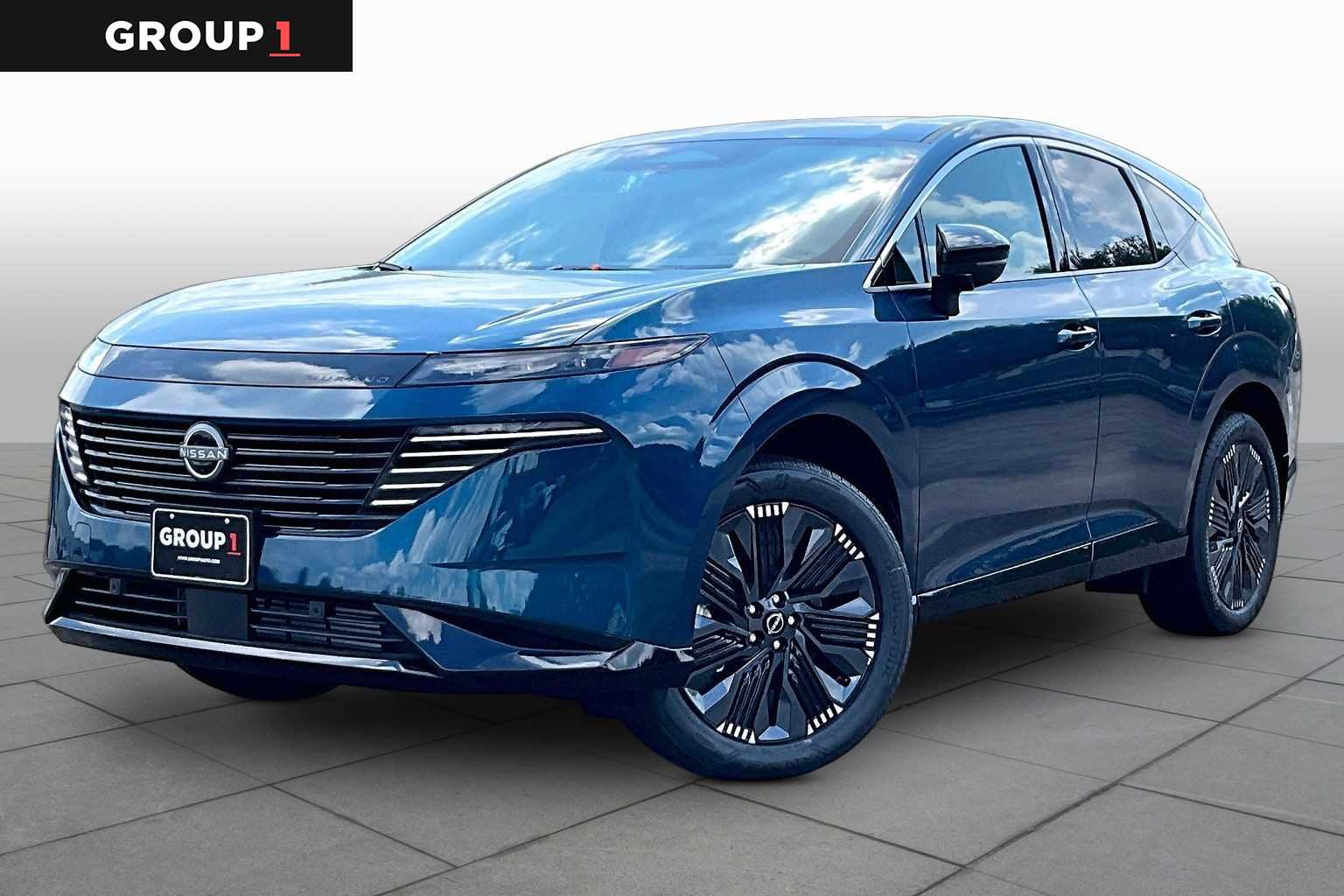 2027 Nissan Murano Platinum Aurora Blue Pearl Metallic at Sterling McCall Nissan