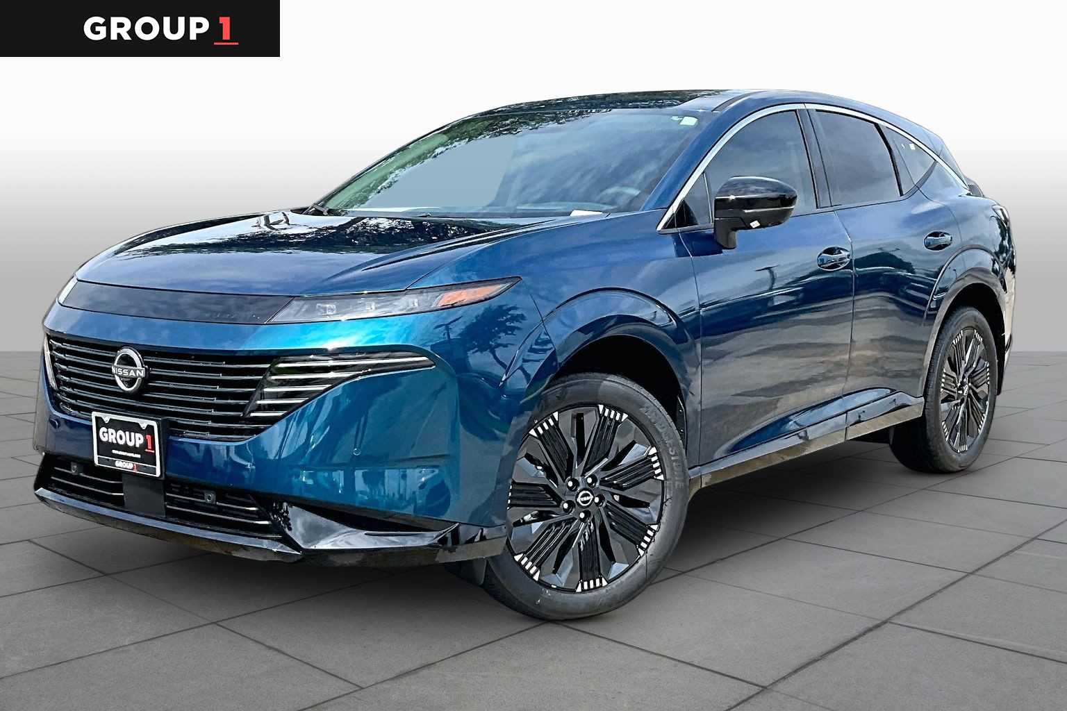 2026 Nissan Murano Platinum Aurora Blue Pearl Metallic at Sterling McCall Nissan