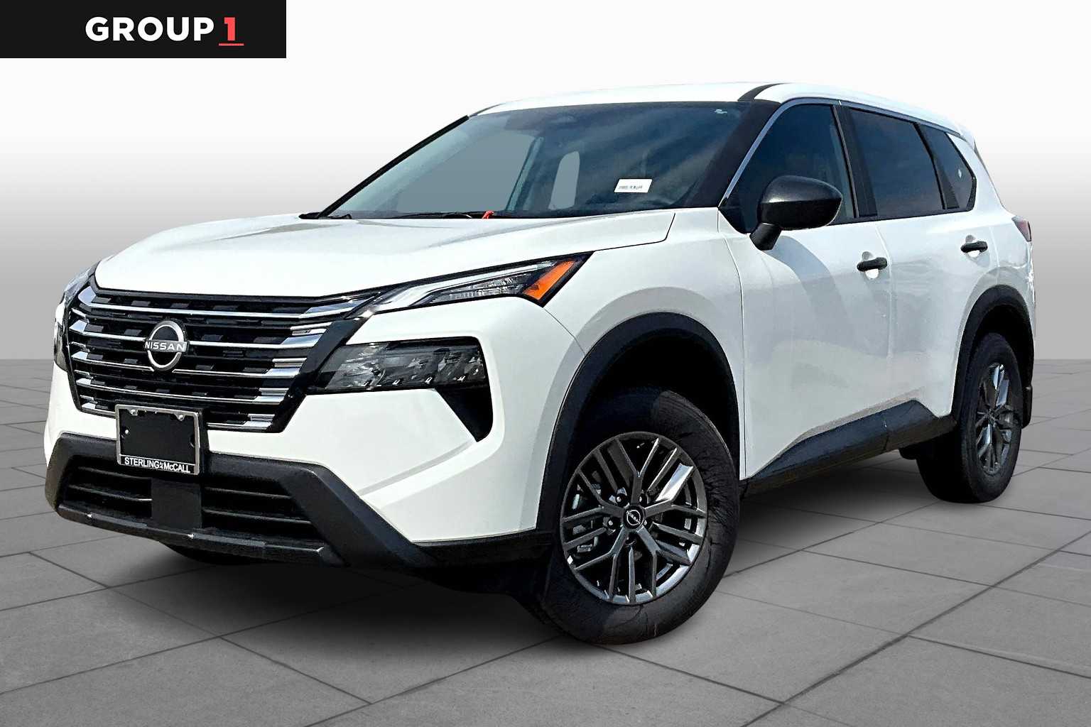 2026 Nissan Rogue S Glacier White at Lone Star Chevrolet