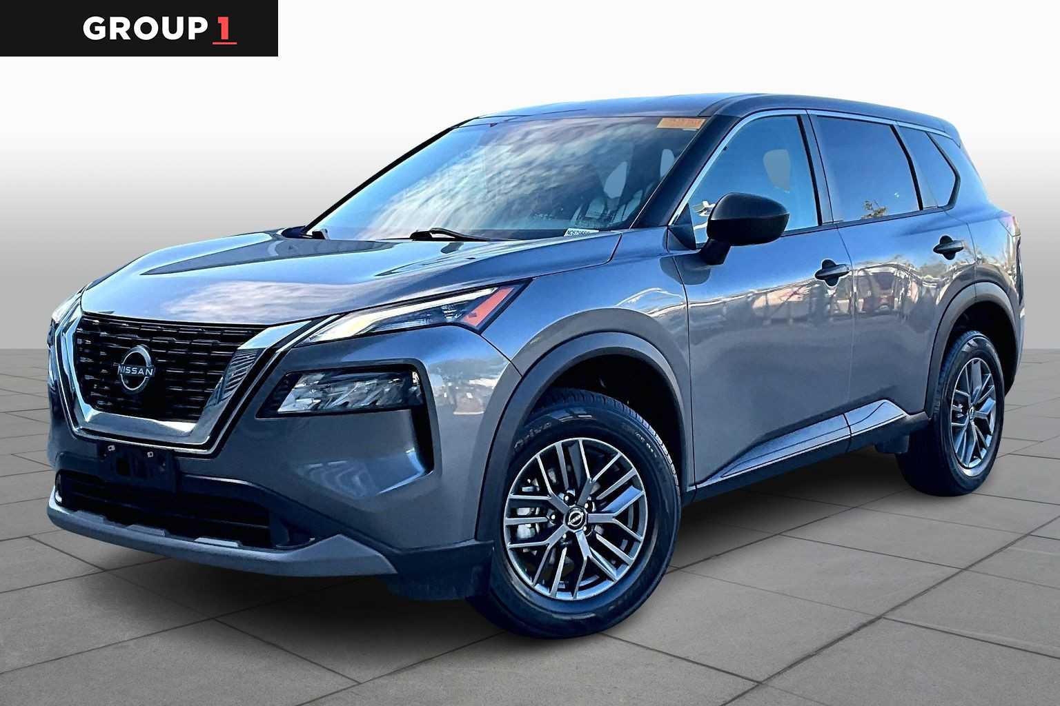 2022 Nissan Rogue S Gun Metallic at Sterling McCall Nissan