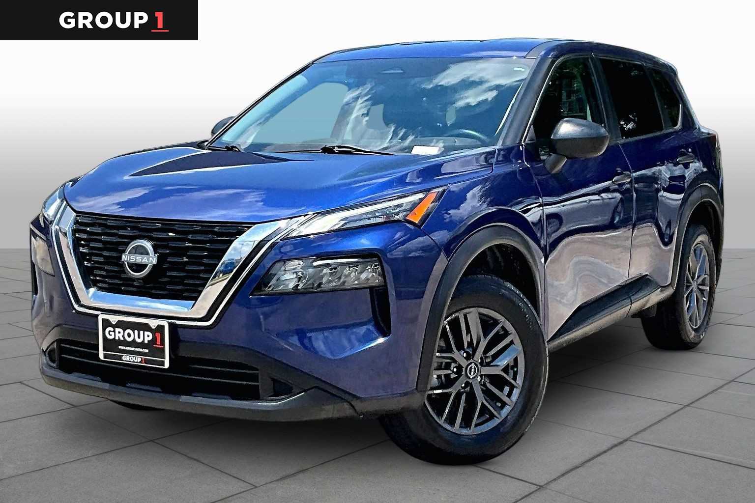 2022 Nissan Rogue S Caspian Blue Metallic at Beck & Masten Kia