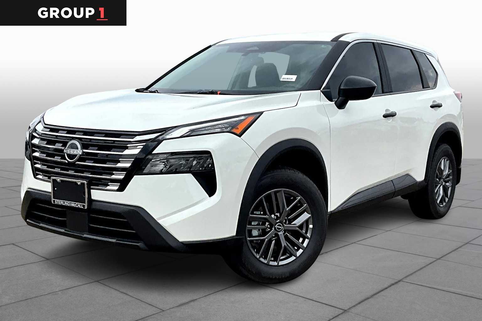 2026 Nissan Rogue S Glacier White at Robbins Nissan