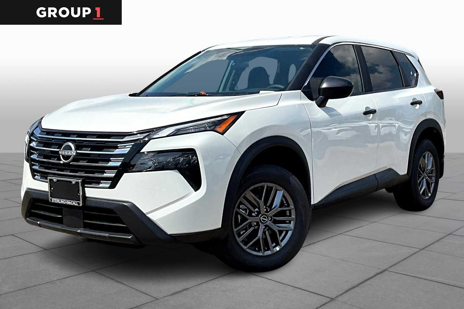 2026 Nissan Rogue S Glacier White at Robbins Nissan