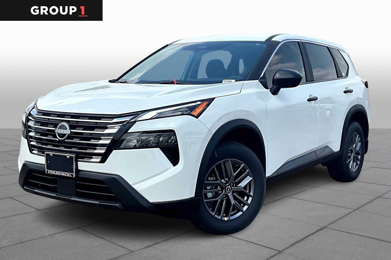 2026 Nissan Rogue S Glacier White at Robbins Nissan