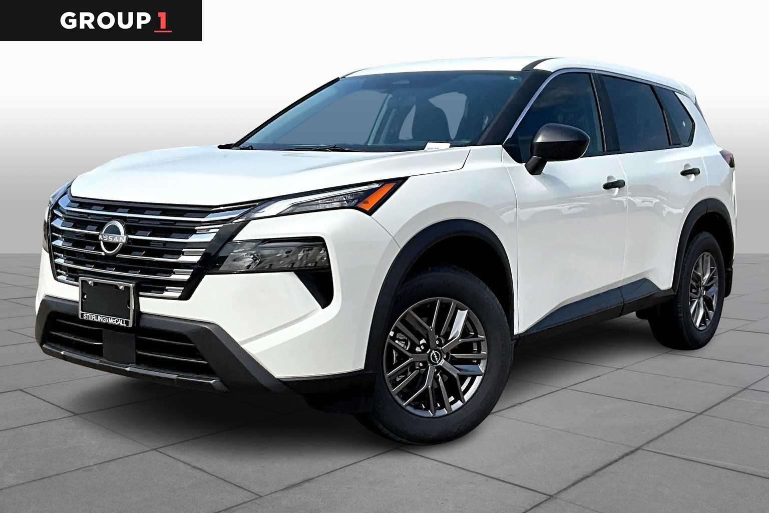 2026 Nissan Rogue S Glacier White at Sterling McCall Nissan