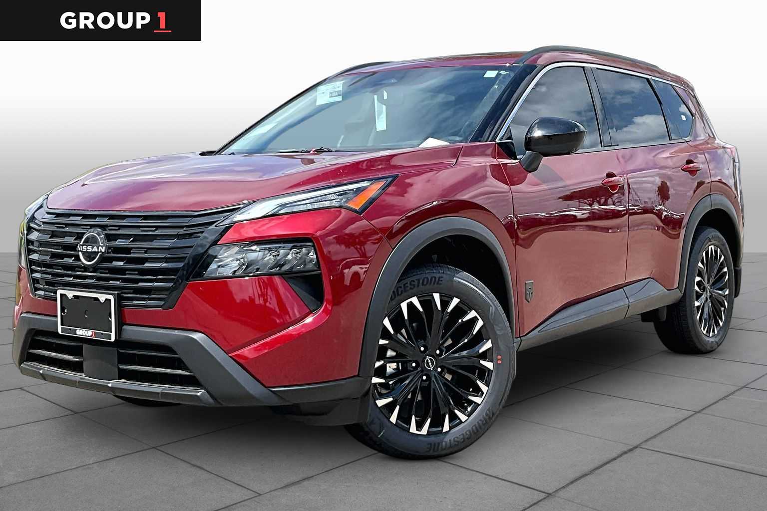 2026 Nissan Rogue Dark Armor Scarlet Ember Tintcoat at Sterling McCall Nissan