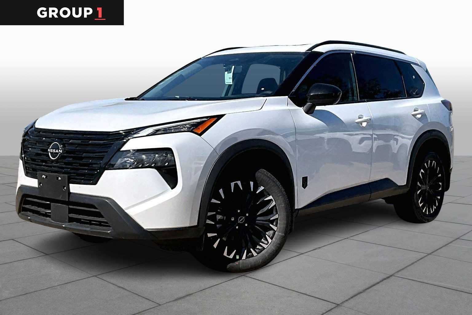 2026 Nissan Rogue Dark Armor Everest White Pearl Tricoat at Sterling McCall Nissan