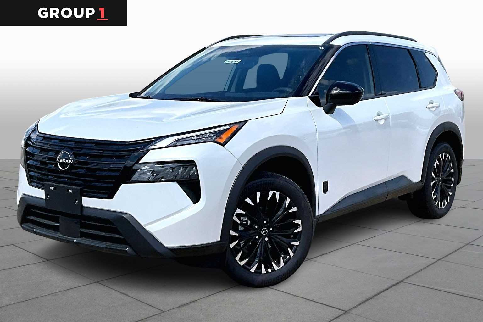 2026 Nissan Rogue Dark Armor Everest White Pearl Tricoat at Sterling McCall Nissan
