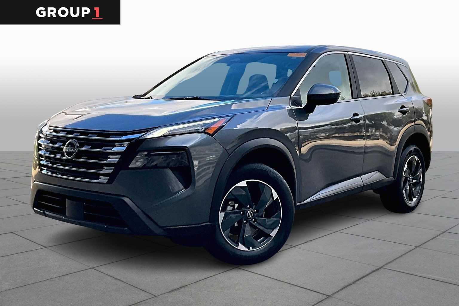 2025 Nissan Rogue SV Gun Metallic at Sterling McCall Nissan