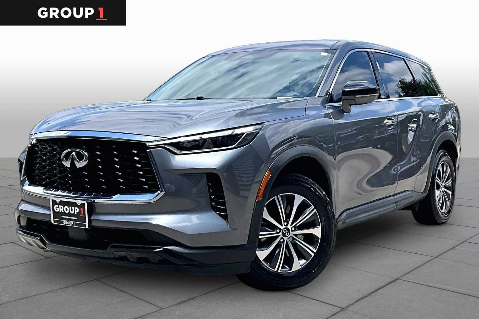 2022 INFINITI QX60 PURE Graphite Shadow at Sterling McCall Nissan