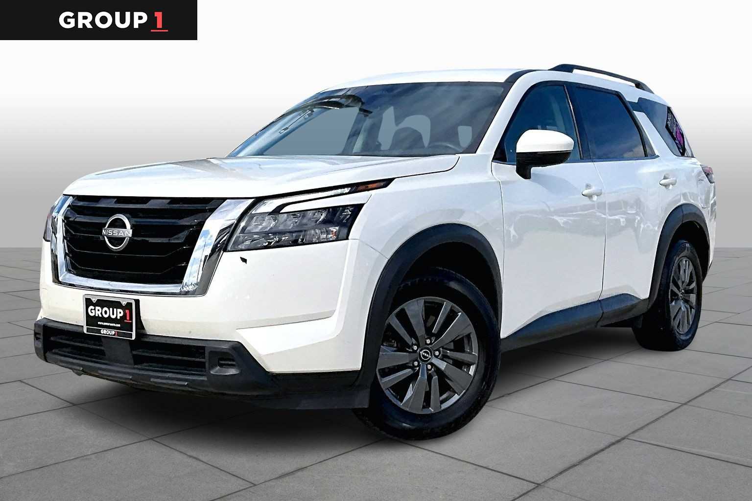 Pearl White Tricoat 2024 Nissan Pathfinder SV FWD SUV / Crossover Front-Wheel Drive 9-Speed Automatic