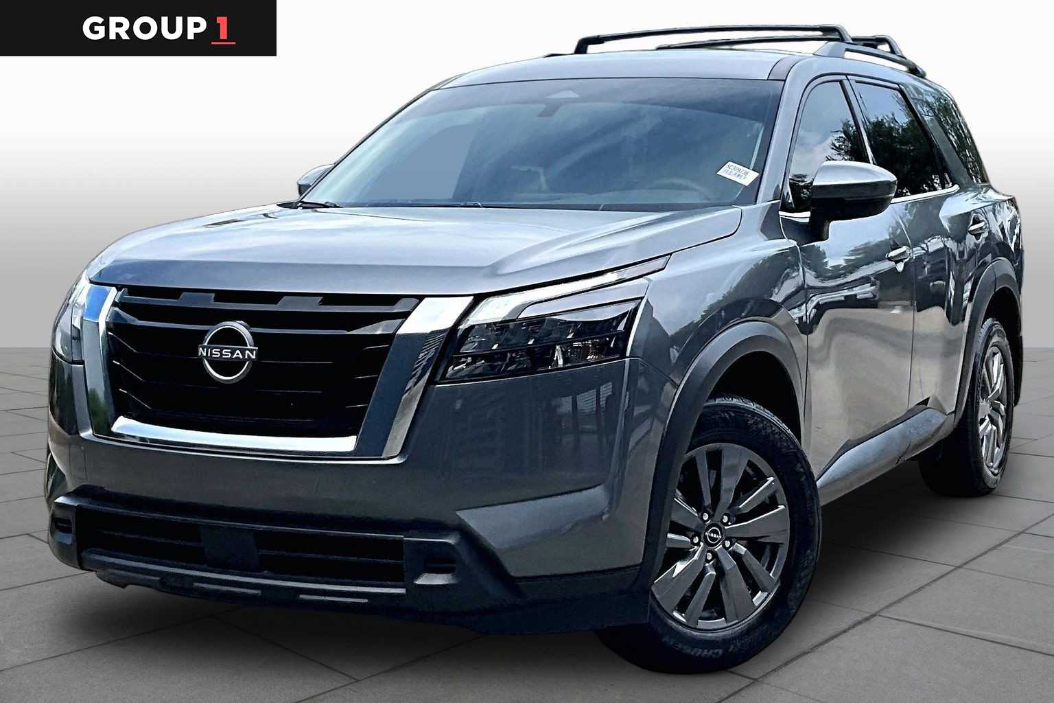 2025 Nissan Pathfinder SV Gun Metallic at Sterling McCall Nissan
