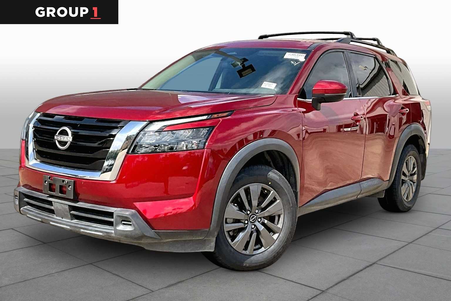 2024 Nissan Pathfinder SV Scarlet Ember Tintcoat at Sterling McCall Nissan
